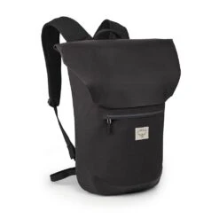 Osprey Arcane Roll Top WP 18 Ryggsekk 30 Osprey Arcane Roll Top WP 18 Ryggsekk -Osrey Butikk 0190 arcanerolltopwp18 s22 side3 stonewashblack 10003309 1