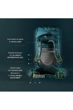 Gregory Deva 70 Liter Fjellsekk -Osrey Butikk 142449 0513 05