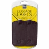 GO TRAVEL 2 Luggage Labels Black -Osrey Butikk 1606030020