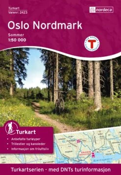 Oslo Nordmark Sommer 1:50 000