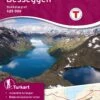 Besseggen 1:25 000 -Osrey Butikk 2649
