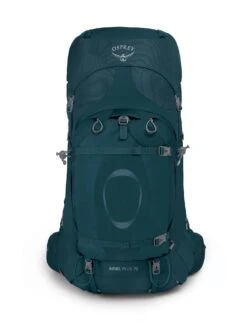 Osprey Ariel Plus 70 Fjellsekk Dame -Osrey Butikk Ariel Plus 70 S21 Front Night Jungle Blue web