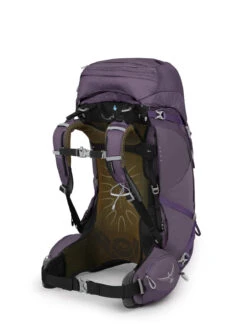 Osprey Aura AG 50 Tursekk Dame -Osrey Butikk AuraAG50 S22 SideBack EnchantmentPurple 10004018 web
