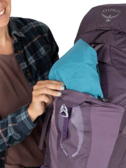 Osprey Aura AG 50 Tursekk Dame -Osrey Butikk AuraAG 50L S22 Detail8 EnchantmentPurple web