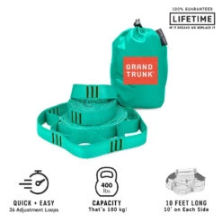 Opphengstau Til Hengekøye -Osrey Butikk Grand Trunk Straps Opphengstau Teal