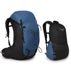 Osprey UNLTD™ Airscape® 68 Tursekk (Herre) -Osrey Butikk Osprey UNLTD Airscape 68 Tursekk Herre Marina Bay Blue med dagstursekk