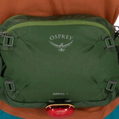 Osprey Seral 7 Sykkelbelte M/ Drikkesystem -Osrey Butikk Osprey Seral 7 w reservoir Dustmoss Green lomme 3