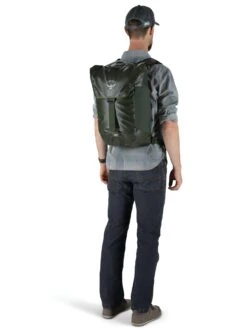 Osprey Transporter Flap 41 Osprey Transporter Flap -Osrey Butikk Transporter Flap F21 OnBody2 HaybaleGreen web